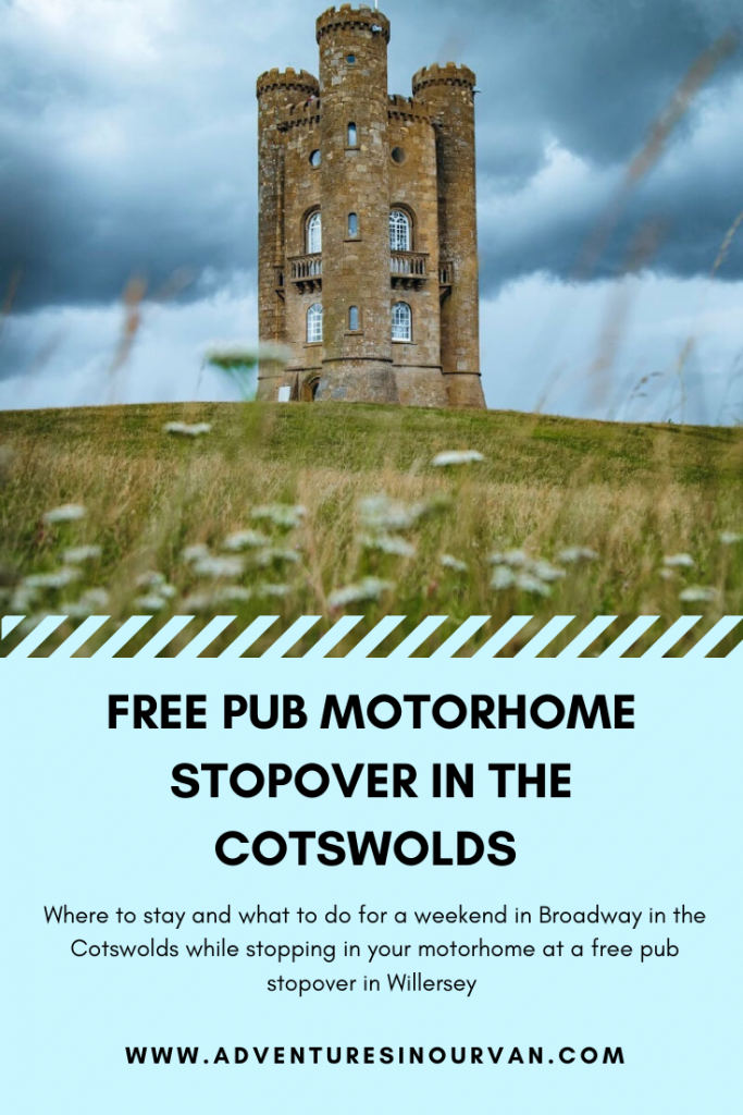 Free pub motorhome stopover on adventures in our van blog 